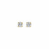 `puces diamants or 18k