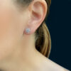 boucles d'oreilles diamants