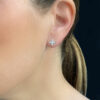 boucles d'oreilles diamants