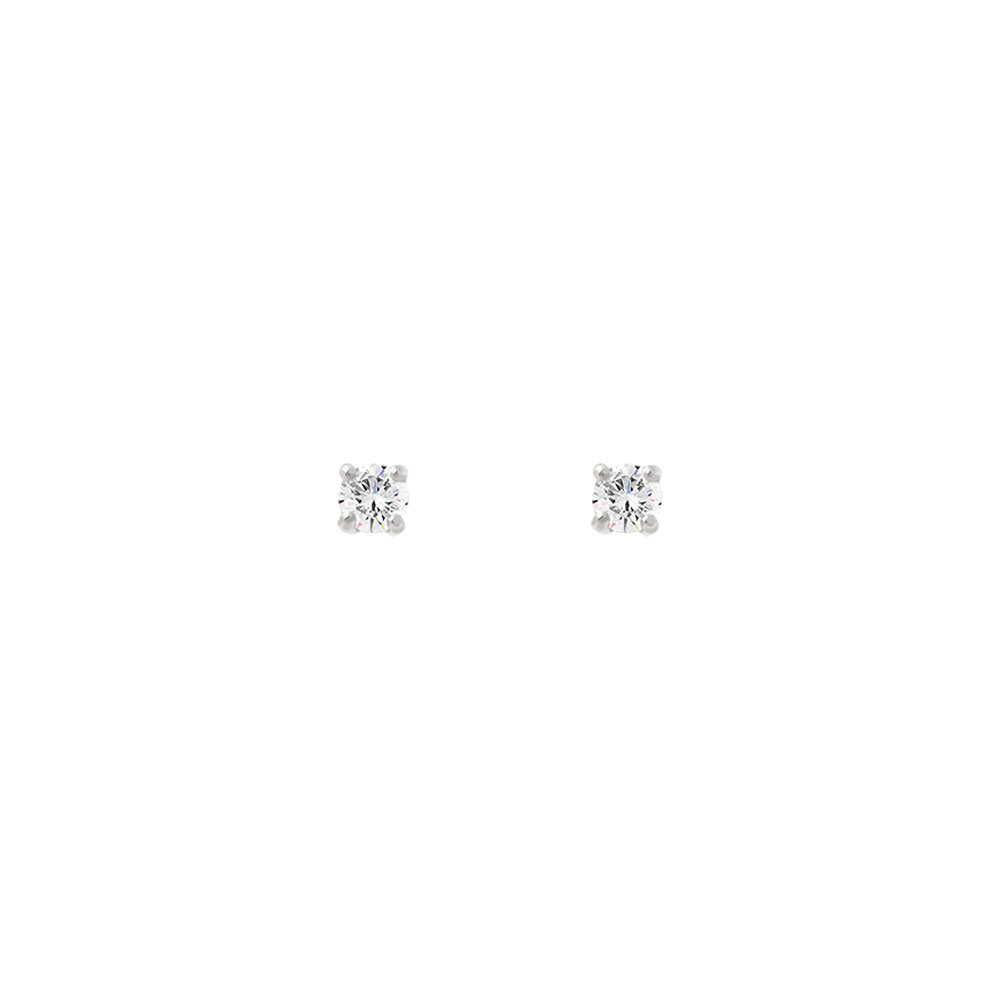 Boucles d'Oreilles diamants Illusions 0,15 carat | Or 18k