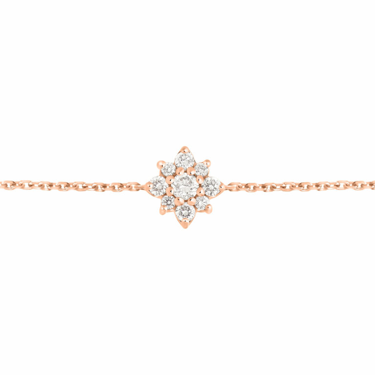 Bracelet cordon diamant - Bracelet cordon | Atelier du diamant
