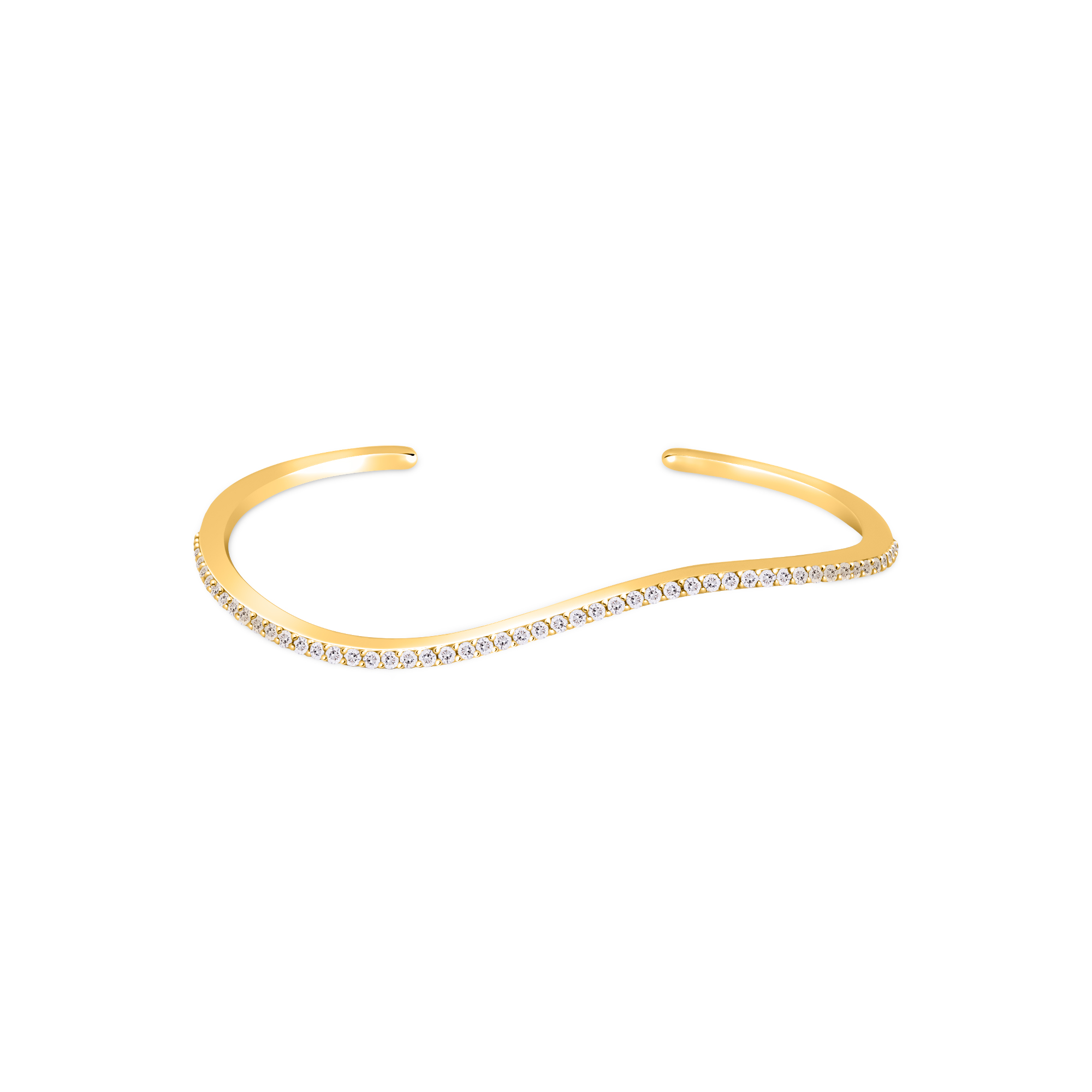 Bracelet en diamants jonc Victoria