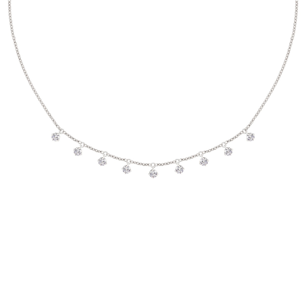 Collier en diamants Multi illusion 035