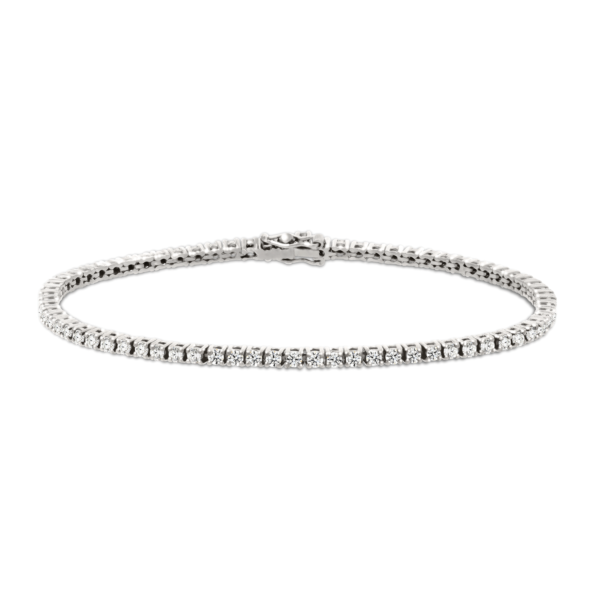Bracelet homme rivière en diamants
