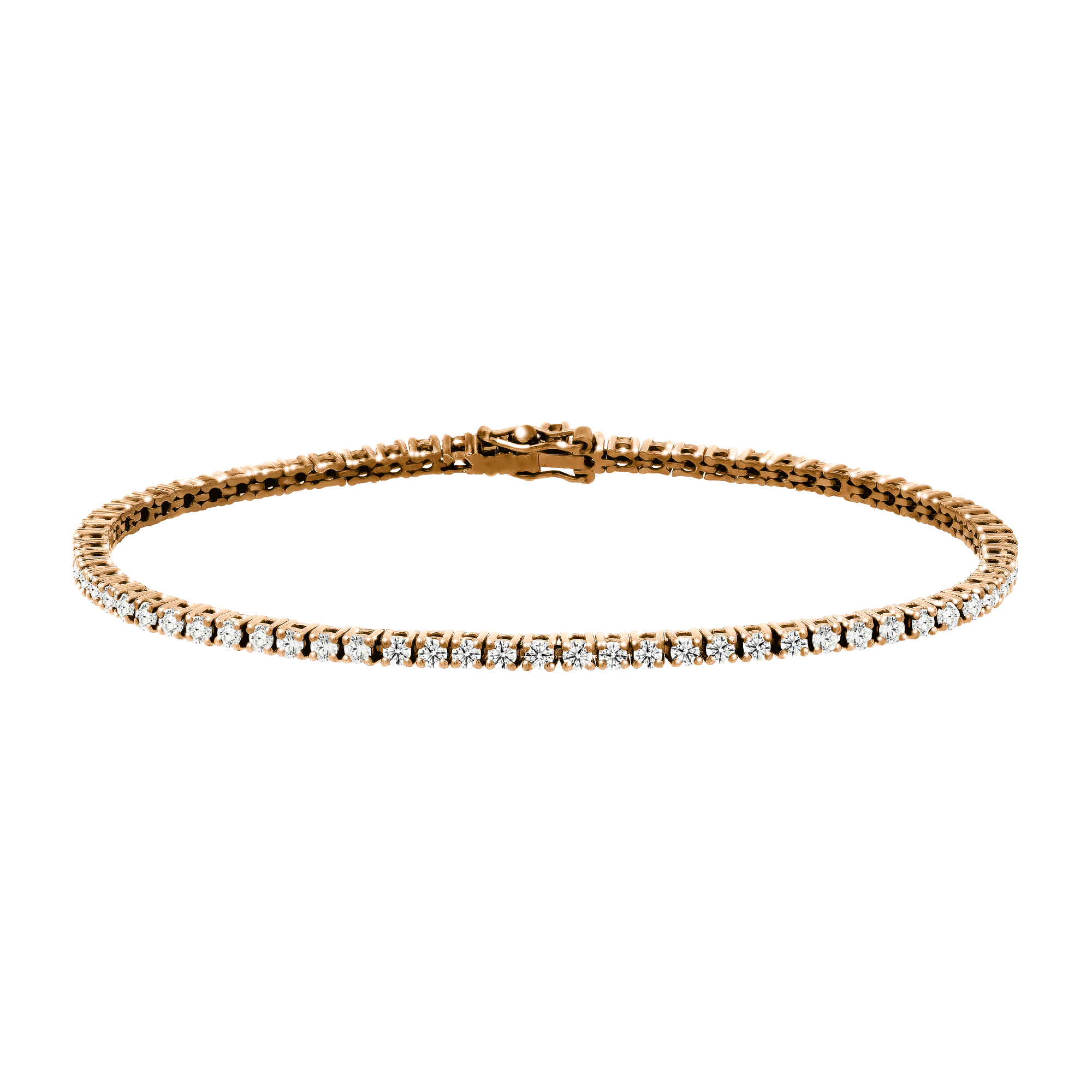 Bracelet homme rivière en diamants