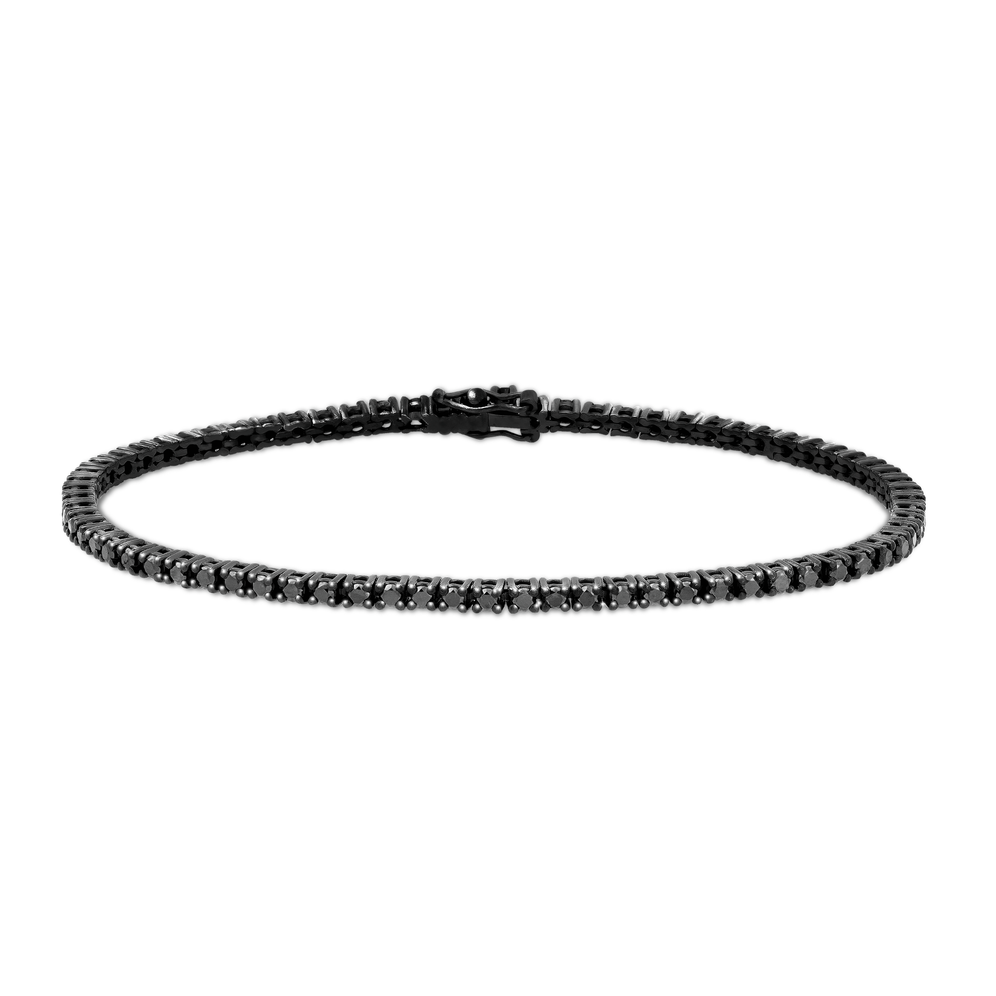 Bracelet homme Rivière Noire en diamants