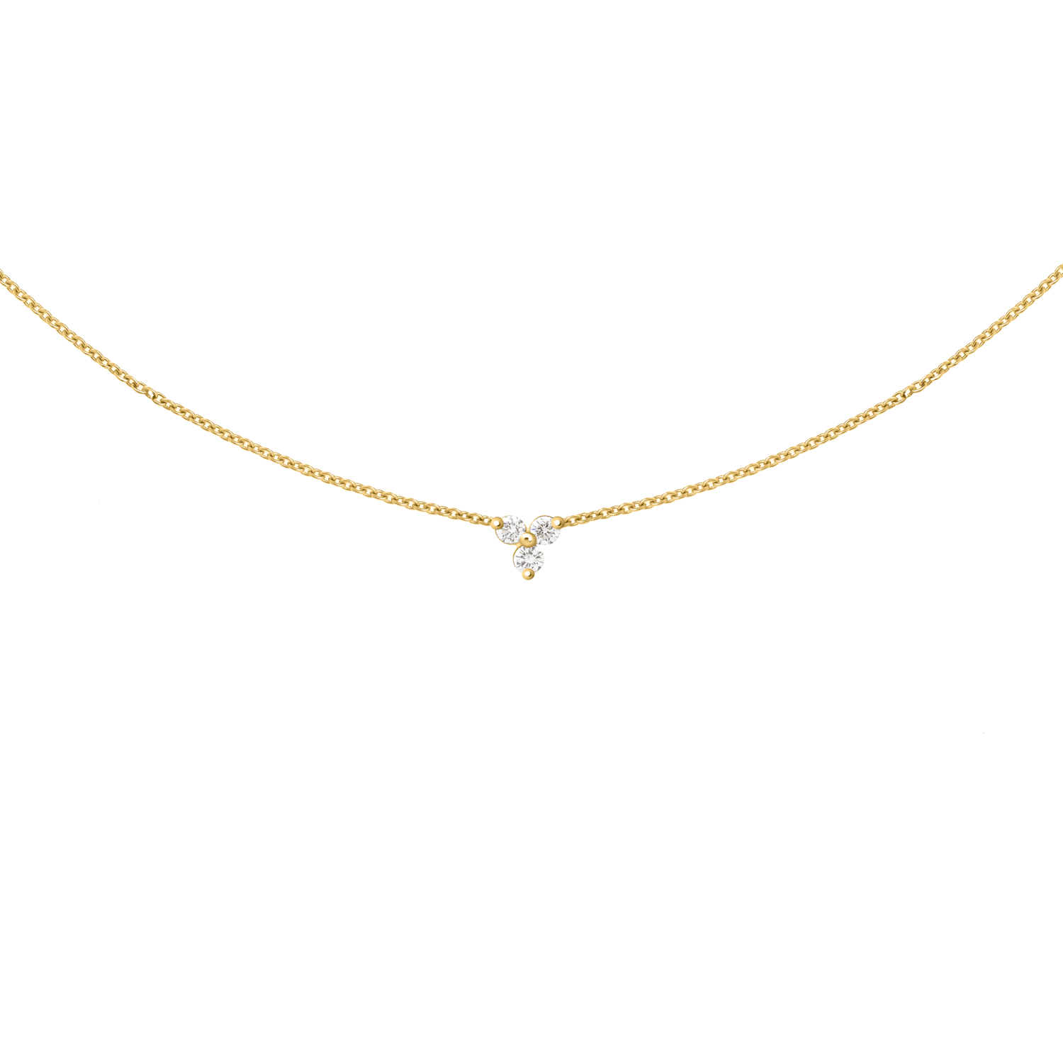 Pendentif diamants Trio 003