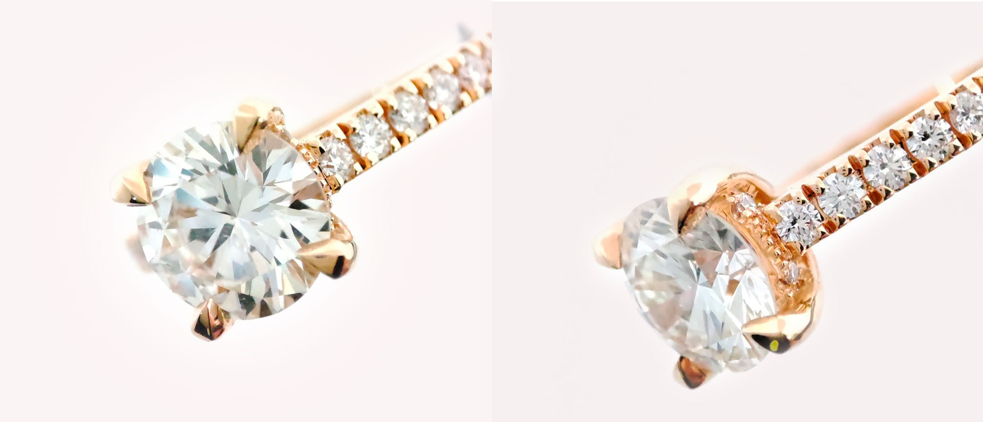 bague de fiançailles en diamants fabriquée sur mesure en france