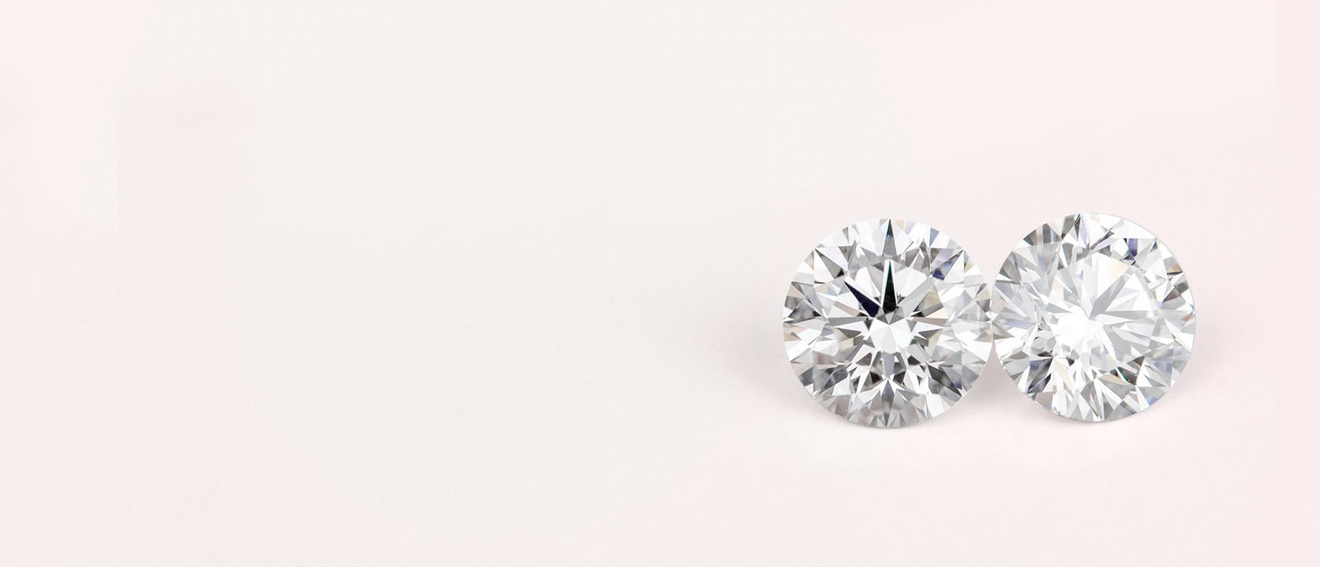 diamants naturels ronds de qualité exceptionnelle